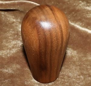 木製シフトノブ(材質：ウォールナット）10ｘ1.25㎜（EX-43.2D76.7Ｌ）