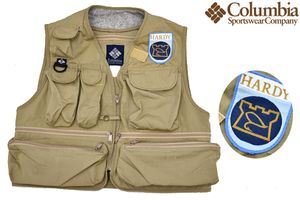 Y-9978★Columbia Sportswear Company コロンビア★アウトドア 釣り ベージュ マルチポケ