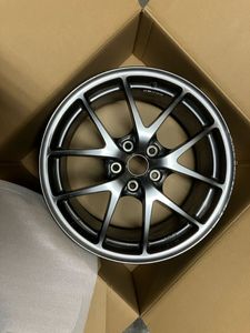 WRX STI 純正 BBS 鍛造アルミホイール 18×8.5J +55 1本のみ リム傷あり