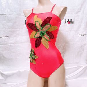 886 バレエレオタード　新体操　ユニフォーム　整理品　ポリエステル生地　匿名配送　大