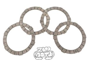 ◆◇新品 リプロ◇◆W1S 650RS W3 W1 W1SA クラッチフリクション4枚セット KAWASAKI カワ