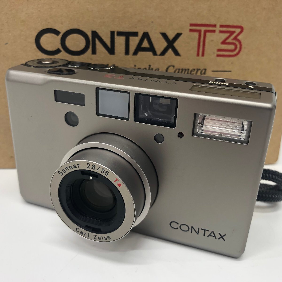 CONTAX T3 コンパクトフィルムカメラ CONTAX T3を徹底解説。T2からの