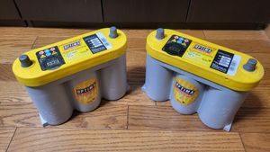 オプティマ イエロートップ 6V 2台セット Optima AGMドライバッテリー 補充電済 ジャンク