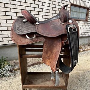 Rocking R ウエスタンサドル 鞍 馬具 カウボーイ　レイニングサドル
