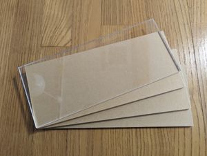 スクレーパー　４枚セット　3mm　新品