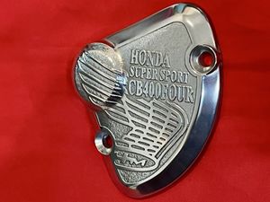 CB400FOUR ヨンフォア CB400F 純正ベース レリーズカバー 美品 希少 HONDA 送料無料 タン