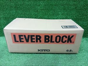 未使用 未開封 KITO キトー レバーブロック L5型 LB008 定格荷重0.8t 標準揚程1.5m 小型