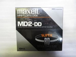 MAXELL 5インチ　MD2DD 　１０枚パック　未使用未開封　