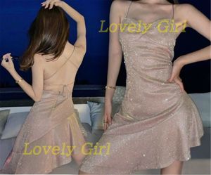 WWS2543(4).超Sexy＆Cuteのドレス ナイトワンピース ナイトウエア パジャマ 背中魅せ セ