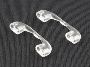 ネコポス◆現行ハズキルーペ交換用鼻パッド2個◆純正 現行ラージ コンパクト クールに取