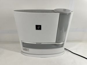 SHARP シャープ 加湿セラミックファンヒーター プラズマクラスター HX-E120-W 2015年製