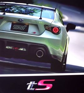 送料無料 スバル BRZ tS カタログ カード式 2013年8月版 SUBARU DBA-ZC6 FA20 STI