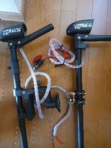 先ほどの方専用　Haswing wー20 ハンドコ　エレキモーター　軽量小型　２台セット　カヤ