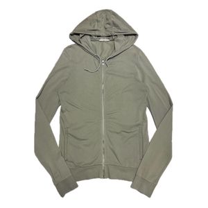 希少【GIRELLI BRUNI】イタリア製/鹿の子 ジップ ジャケット パーカー