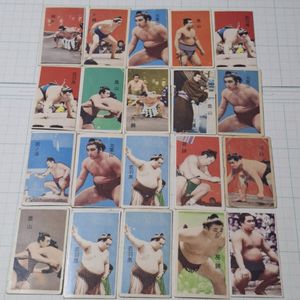 昭和 花形大相撲メンコ 20枚 豊山 若羽黒 小城ノ花 房錦 宮柱 若ノ海 北葉山 君錦 大鵬