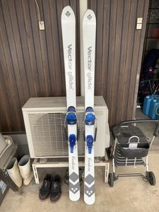 ベクターグライド Vector glide OMNNYスキー板 テレマーク コブラR8ブルー スキーブーツ