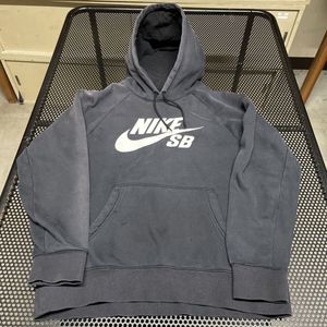 NIKE SB パーカー フーディ L 黒※全体的にかなり色やけあり（洗濯済み）スウェット