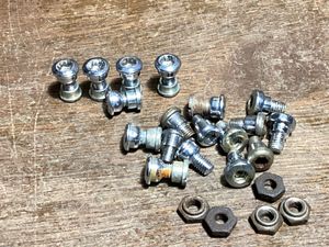 Vintage【 SUGINO チェーンリング 5VIS 】 ⑨ ジャンク品まとめて 検) 昭和レトロ 当時物