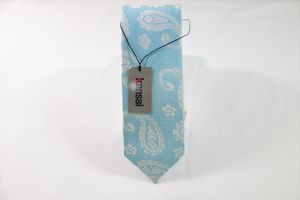 7016【新品】 カンサイヤマモト KANSAI ペイズリー柄 シルクスリムネクタイ