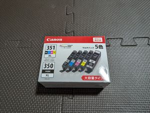 CANON　キヤノン　BCI 351XL+350XL 5MP 純正インクカートリッジ 大容量　期限2026.1