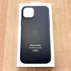★新品★ Apple アップル 純正 iPhone 15 Plus ファインウーブンケース・ブラック 591B9
