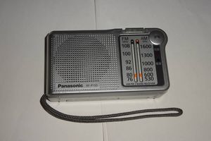 パナソニック　ラジオ・RF-P155　中古作動品