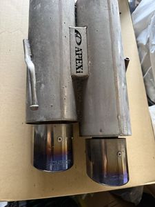 レクサスRCF用マフラー　rc-f バッフル入り　