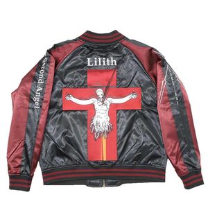 エヴァンゲリオン アウター スカジャン L リリス 丸眞 メンズ レディース ユニセックス