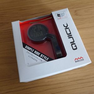 新品未使用 cateye computer quick cc-rs100w キャットアイ サイクルコンピューター クイ