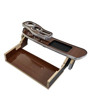 セルシオ 前期 UCF3 SS フロントテーブル 木目 ウッド カー用品 中古 美品 T10876456