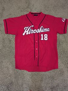 広島東洋カープ ハイクオリティ デサント ユニフォーム 前田健太 マエケン