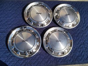 稀少！！ 日産 ローレル 純正ホイールキャップ (4枚セット) 当時物 (検索: ローレル LAUR