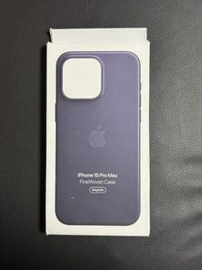 Apple アップル iPhone15 Pro Max ファインウーブンケース ブラック 汚れあり