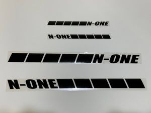 (SID00) HONDA N-ONE サイドラインステッカー カッティングステッカー 切り文字 4枚セッ