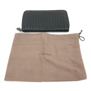 BOTTEGA VENETA ボッテガヴェネタ イントレチャート ラウンドファスナー長財布 S01650734