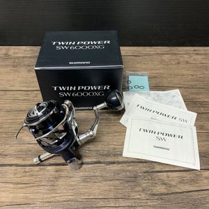 【むつ73-020301】シマノ 21 ツインパワー SW 6000XG【同梱不可】