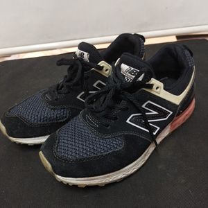 Newbalance ms574stk black 黒23.5【60サイズ】