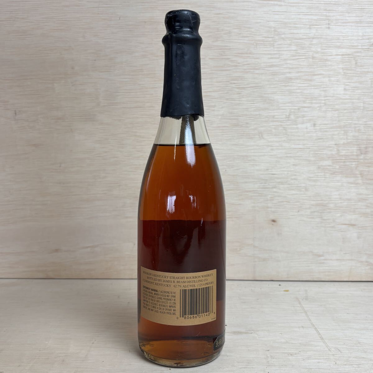 未開栓 BOOKER'S ブッカーズ バーボン ウイスキー 木箱付 アルコール