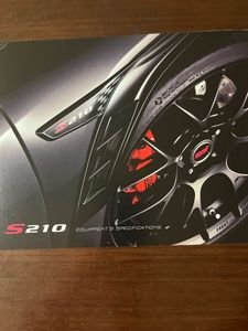 S210 STIコンプリートカー　WRX S4 500台限定車　スバル　5BA-VBH WRX本カタログ　商談申