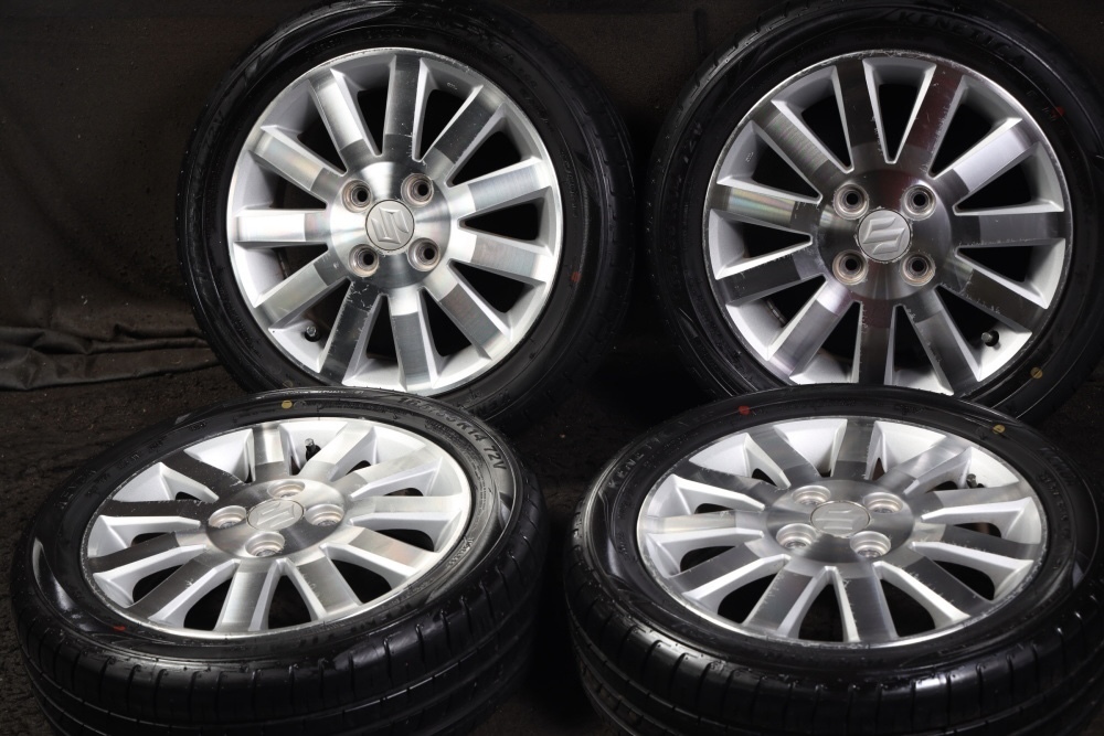 バリ山 綺麗 CROSS X SPEED ホイール 14-5.5J +50 PCD100 4H タイヤ バリ