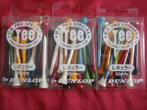 DUNLOP・ダンロップ^,,._“U.S. PRO SPECIAL”Tee/ティー(レギュラー60mm)TOURNAMENT TEE