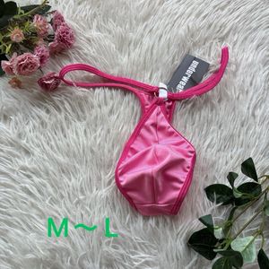 新品　メンズ　もっこり　セクシー　ピンク　 Tバック　 男前 セクシー　 ビキニ　ブリー