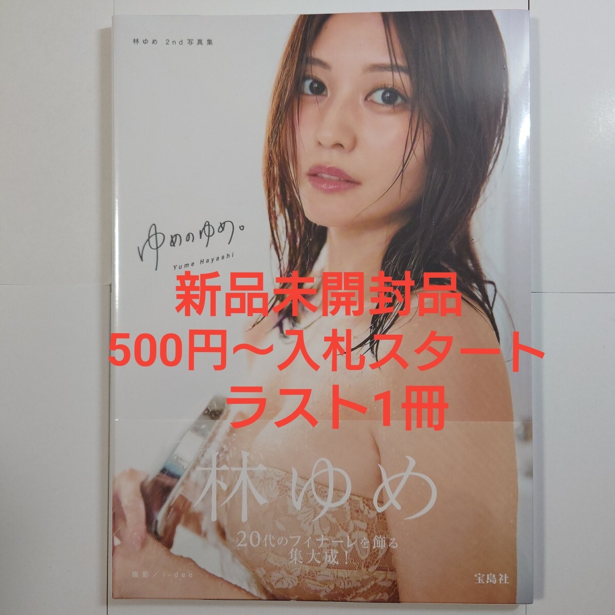 500円（定価4,180円）〜入札スタート】【新品未開封品】林ゆめ 最新