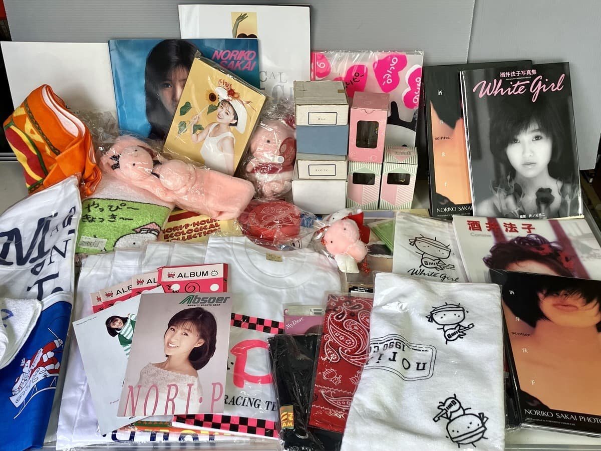 まとめ売り！のりピー 酒井法子さんのグッズ大量おまとめ品◇1980年代