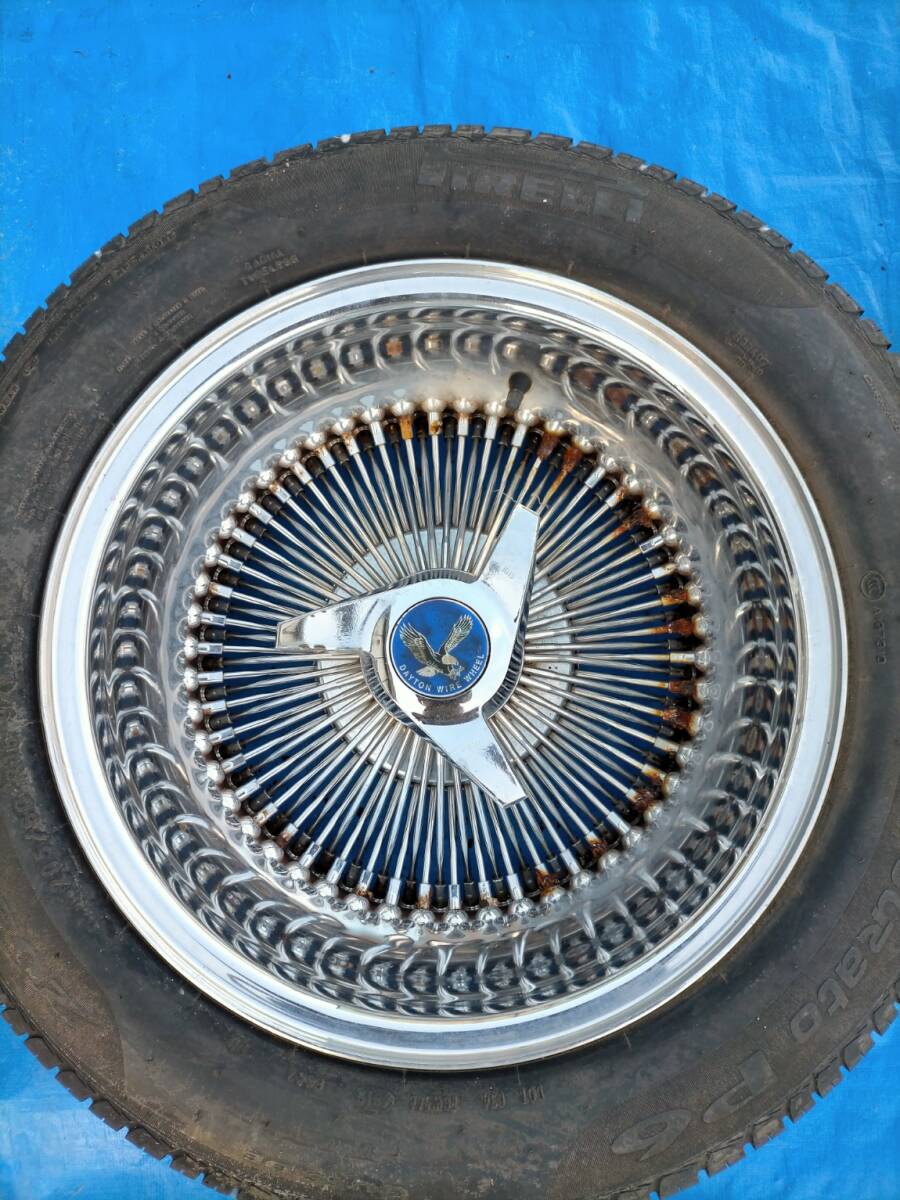 B9 DAYTON デイトン ワイヤーホイール 深リム アメ車 205/60R16 16