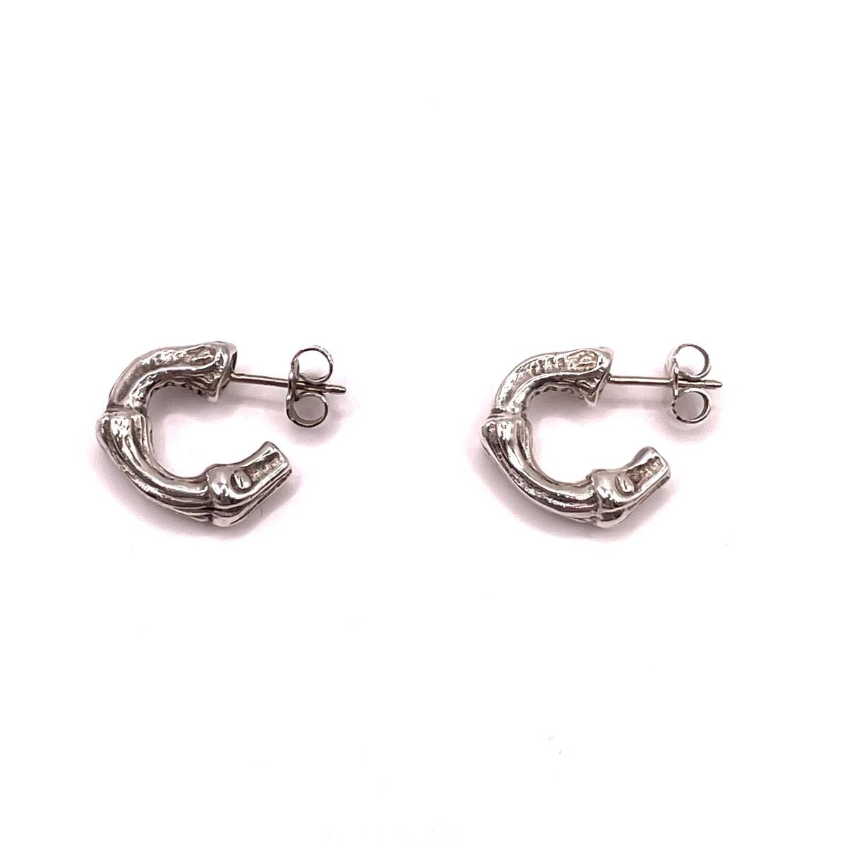 1円 極美品 TIFFANY&Co. ティファニー バンブー ピアス SV925 総重量