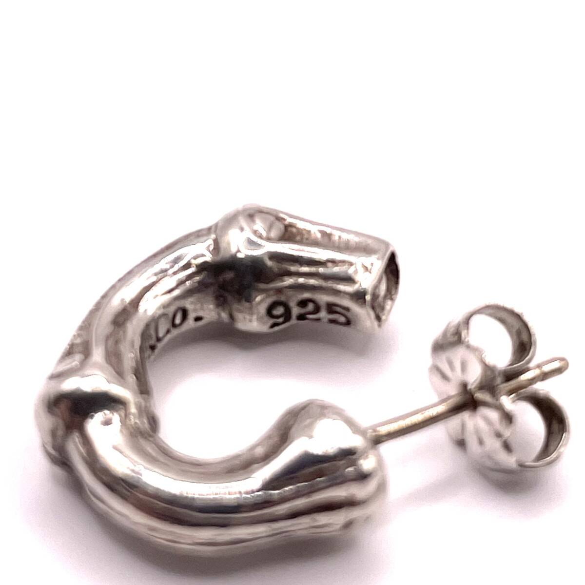 1円 極美品 TIFFANY&Co. ティファニー バンブー ピアス SV925 総重量