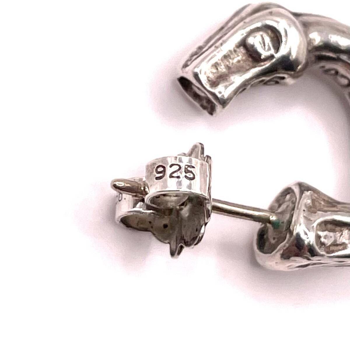 1円 極美品 TIFFANY&Co. ティファニー バンブー ピアス SV925 総重量