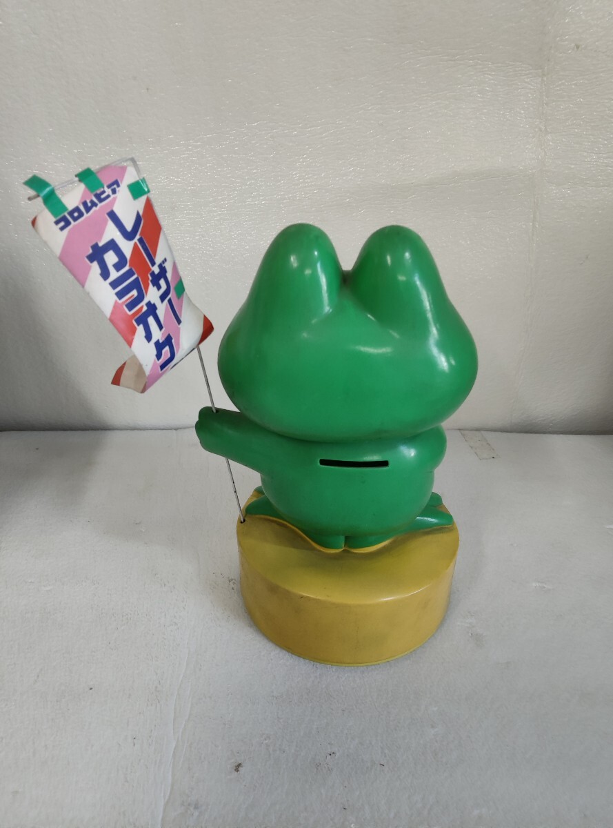 コロムビア レーザーカラオケ Lカラ 貯金箱 ケロちゃん 蛙 コロンビア