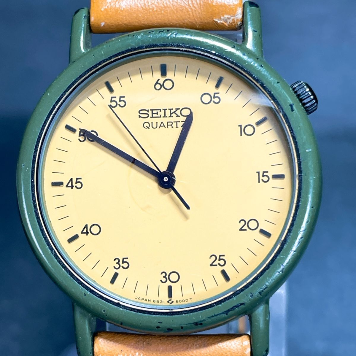 1970年代製 SEIKO セイコー 6531-600A 腕時計 アナログ クオーツ